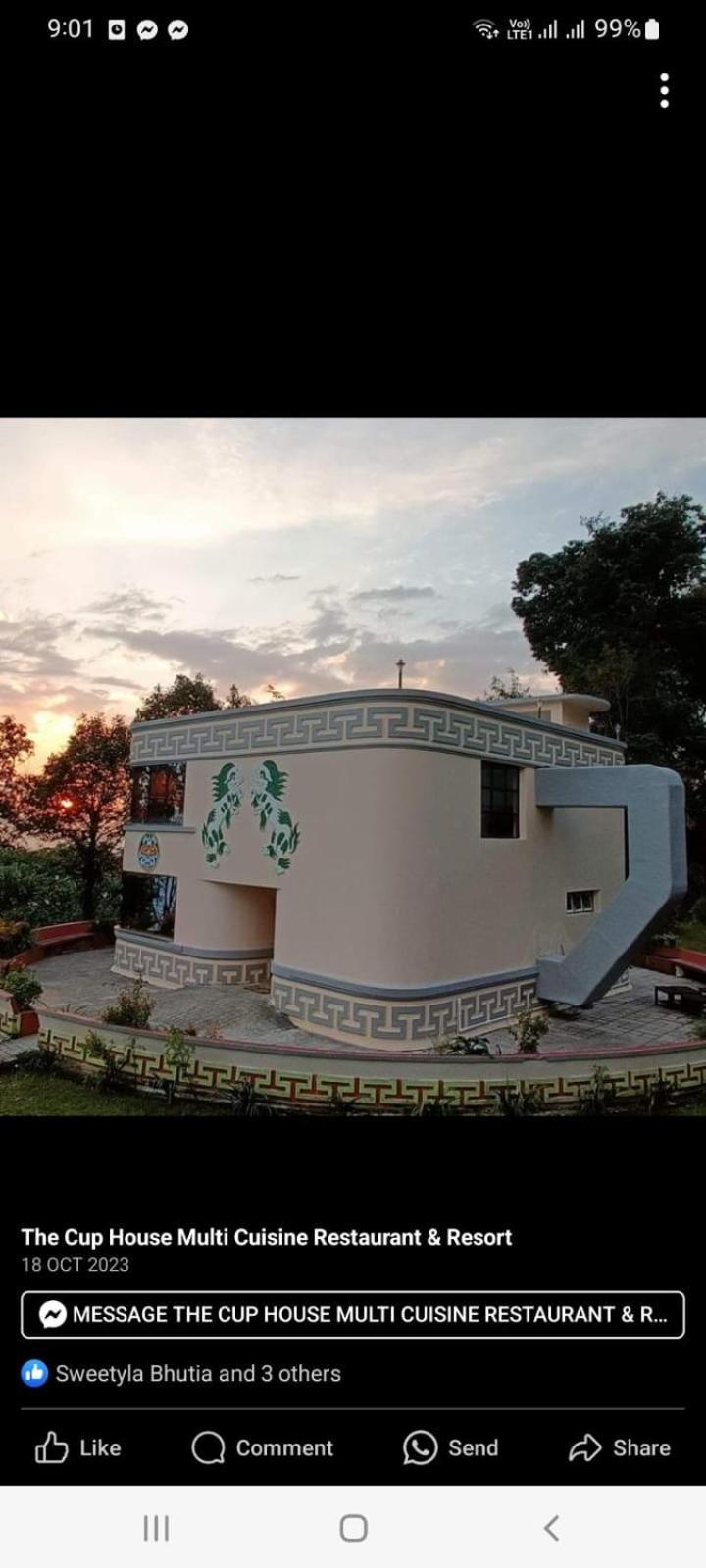 The Cup House Resort Namchi Esterno foto